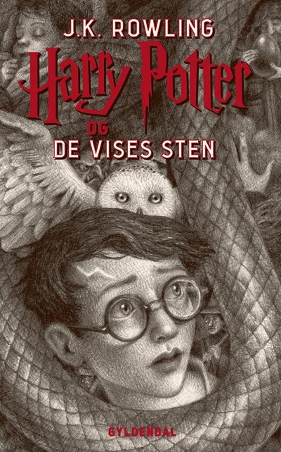 Forsiden af Harry Potter og De Vises Sten