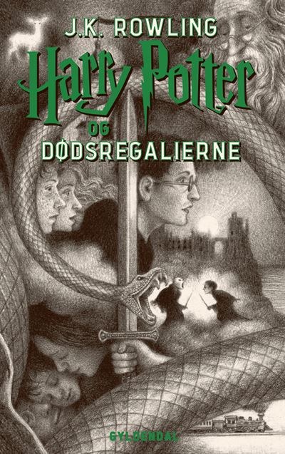 Forsiden af Harry Potter og Dødsregalierne