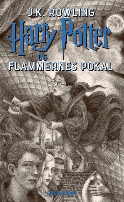 Forsiden af Harry Potter og Flammernes Pokal