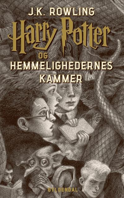 Forsiden af Harry Potter og Hemmelighedernes Kammer