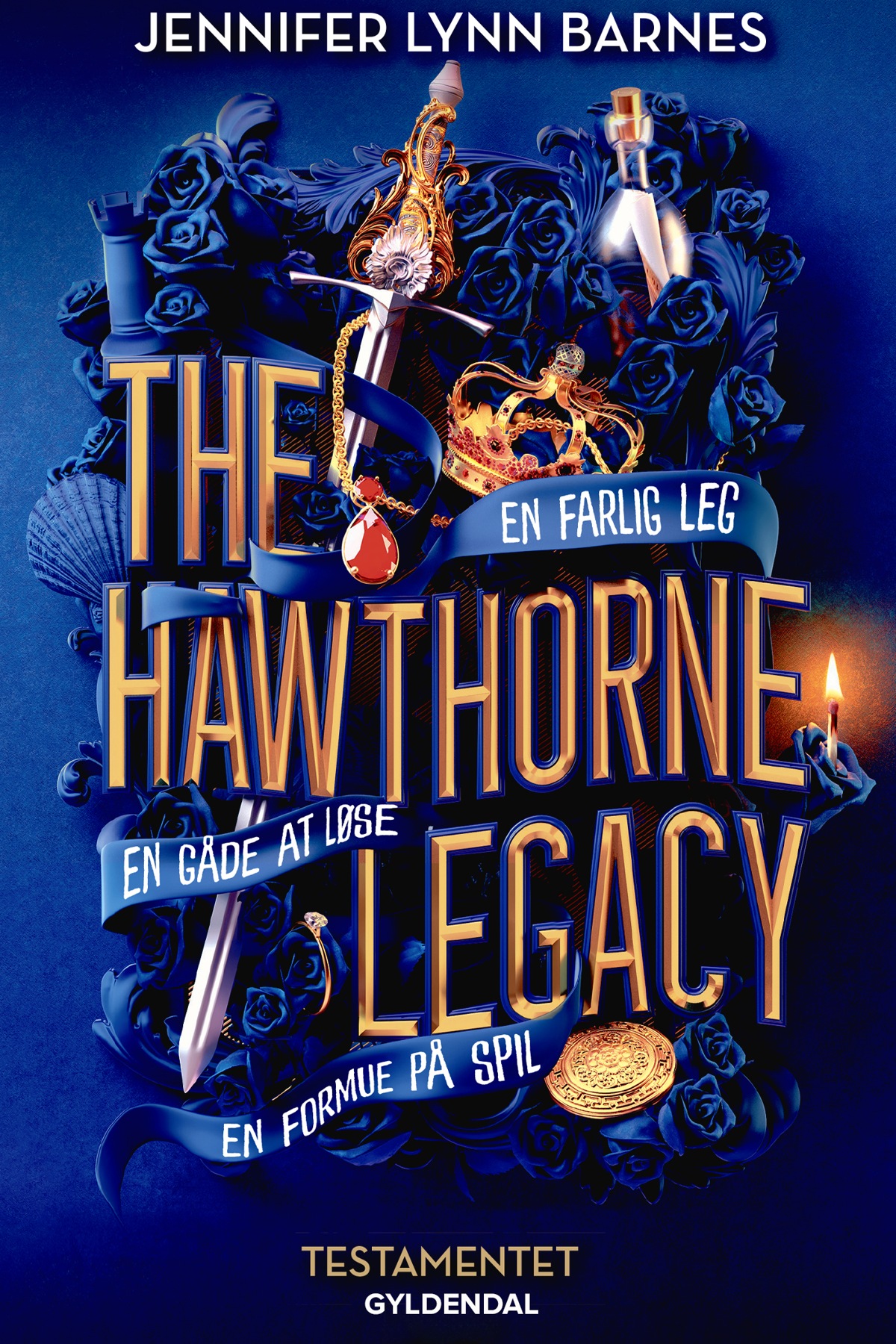 Forsiden af The Hawthorne Legacy – Testamentet